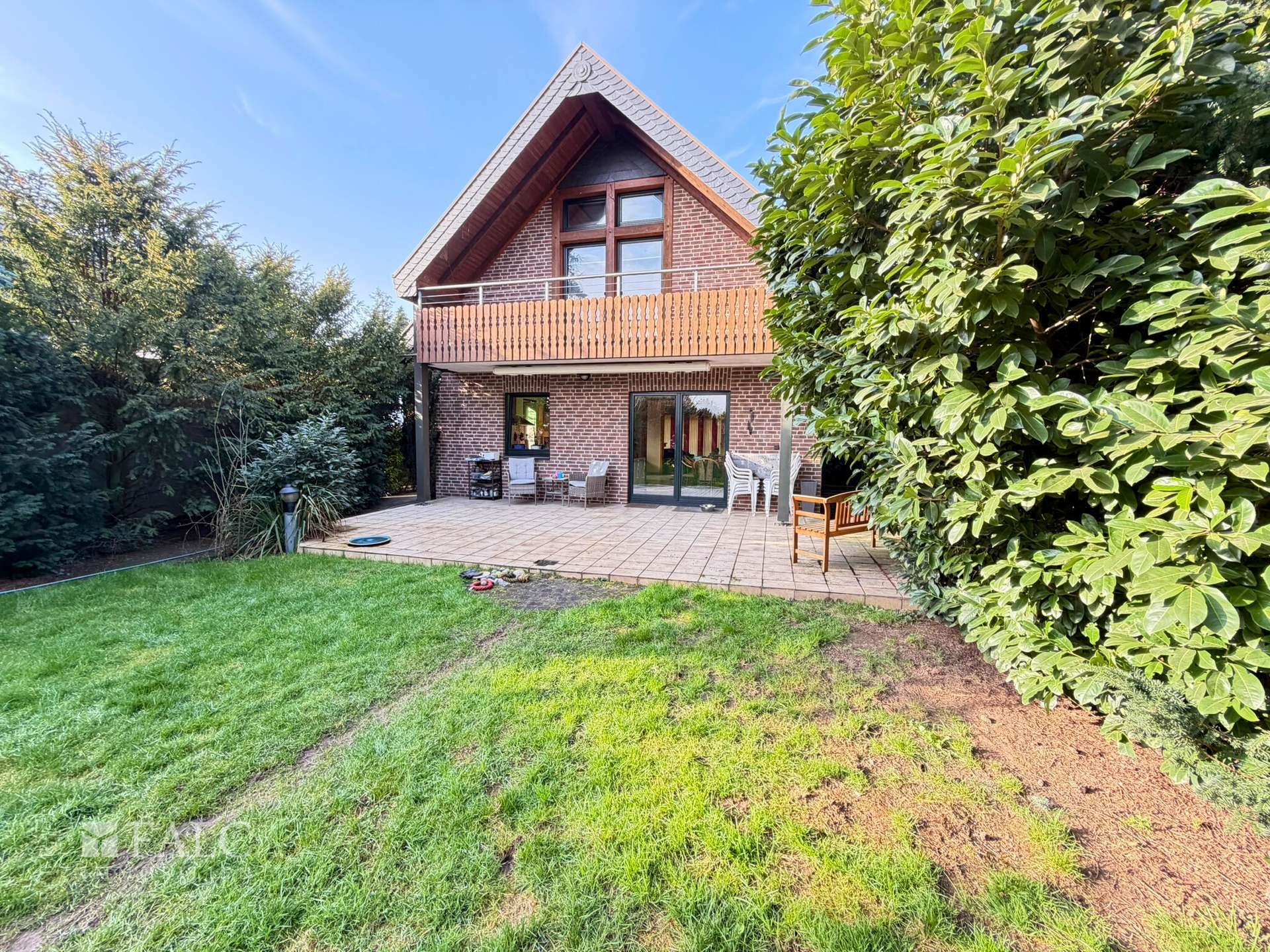 Rückseitige Ansicht